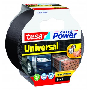 Ragasztószalag TESA 10x50   extra power szövetszalag fekete 56348-01