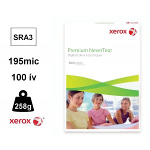 Spec. t&eacute;phetetlen pap&iacute;r XEROX NeverTear SRA3 195mic 258g  100&iacute;vcsg  003R93030