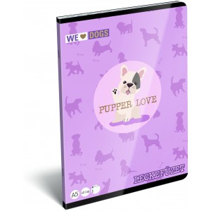 Leckefüzet LIZZY A5 We Love Dogs Pups 22971603