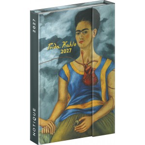 Heti agenda  REALSYSTEM  B6 2027 MAGNETIC Frida Kahlo