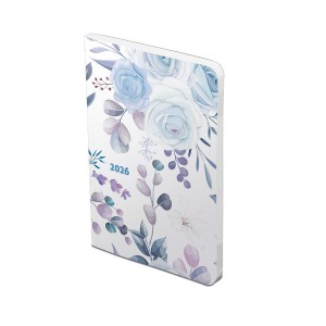 Heti agenda TOPTIMER  F012 B6 2026 JOY FLEXI  F005 kék rózsa