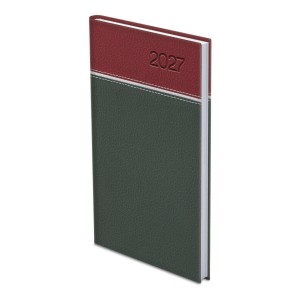 Zsebnapt&aacute;r &aacute;ll&oacute;  TOPTIMER Y035 2027 YOUNG bord&oacute;-feh&eacute;r-z&ouml;ld