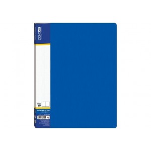 Iratvédő mappa ECONOMIX A4 10 lapos PP kék E30601-02