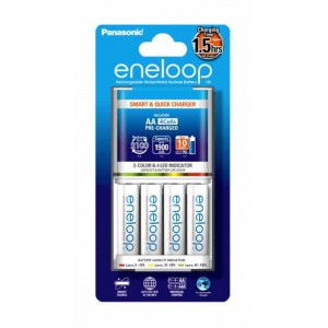 Töltő  PANASONIC ENELOOP  töltő+4x1900mAh  KKJ55MCC40E  AA4BP ceruza