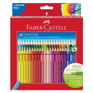 Színes ceruza készlet48 FABER-CASTELL Grip gumi pöttyös  112449