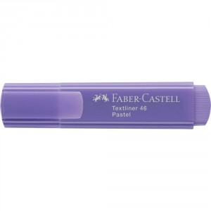 Szövegkiemelő FABER-CASTELL pasztell 5mm vágott végű lila 154656
