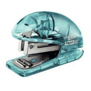 Tűzőgép RAPID Colour`Ice áttetsző mini kék 10lapig 5001327