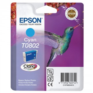 Tintapatron Epson T080240 kék eredeti
