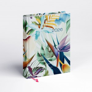 Napi agenda REALSYSTEM B6  2026  LIBROBELLO tropical