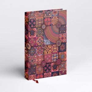 Napi agenda REALSYSTEM  A5 2026  PICTURE  mozaik 67