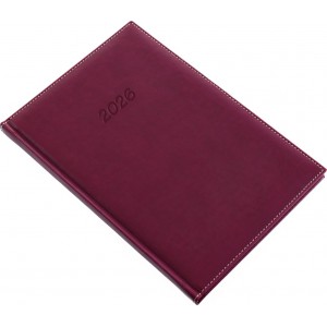 Heti agenda REALSYSTEM B5  2026  BOLERO padlizsán