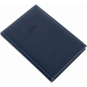 Napi agenda REALSYSTEM A5  2026  BOLERO kék
