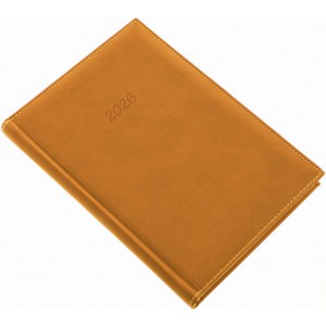 Napi agenda REALSYSTEM A5  2026  BOLERO mustár