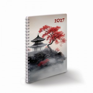 Heti agenda spir&aacute;lozott REALSYSTEM A5  2027  jap&aacute;n 51