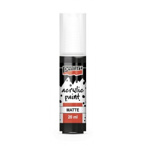 Akrilfesték PENTART matt  fekete  20ml