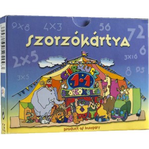 Kártya KVÍZ szorzó