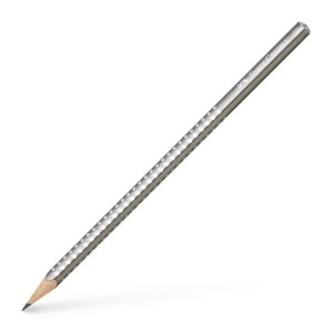 Grafit ceruza FABER-CASTELL Sparkle gyöngyházfényű ezüst 118213