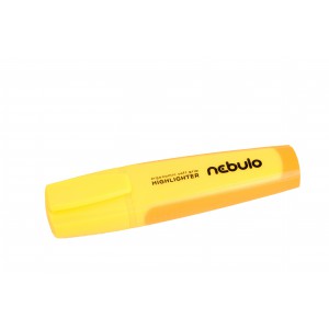 Szövegkiemelő NEBULO 2-5mm vágott végű sárga  SZK-1-NS