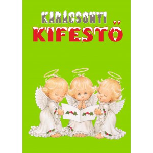Kifestő A4 GOLD karácsonyi