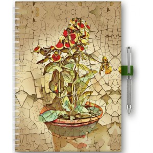 Heti agenda A5  2026 INSPIRAL Bloom