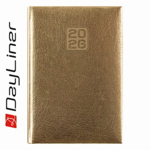 Heti agenda A5 MIRROR MRCB5HE-AR 2026 arany