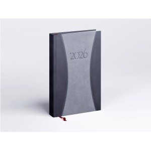 Napi agenda REALSYSTEM A5  2026  PREMIUM A szürke