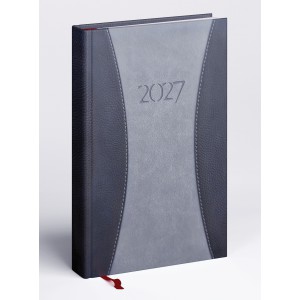 Napi agenda REALSYSTEM A5  2027  PREMIUM A sz&uuml;rke