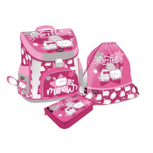 Iskolat&aacute;ska szett 3 db-os LIZZY Kit Tok Star Purrfect 9660023002