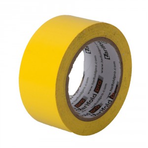 Padlójelölő szalag TARIFOLD 50mm x 33m  PVC 150mic. sárga TF197704