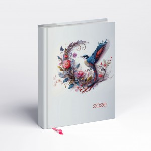 Napi agenda REALSYSTEM B6  2026  LIBROBELLO kolibri