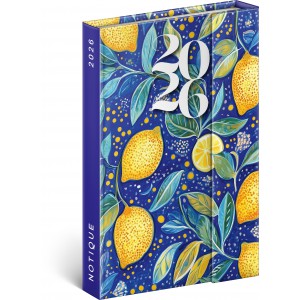Heti agenda  REALSYSTEM  B6 2026 MAGNETIC Lemons  35547