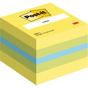&Ouml;ntapad&oacute;s jegyzet POST-IT 2051-L 51x51  400lap mini kocka citrom