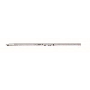 Golyóstoll betét ZEBRA 4C 0,24mm fekete  toll: Pocket sharbo, mini SL-F1
