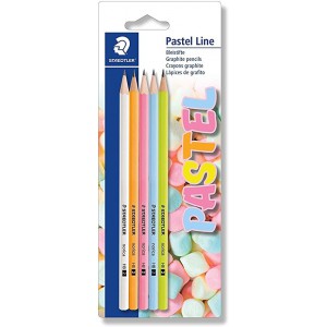 Grafit ceruza STAEDLER 13043BK5P1 minerva pasztell vegyes 5dbblisz AF