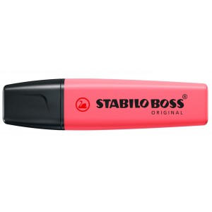 Szövegkiemelő STABILO Boss Original 2-5mm vágott végű  Pasztell  cseresznyevirág 70150