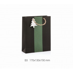 Dísztasak GIPTA Bandy B3 170x130x190mm karácsonyi minta BG2931