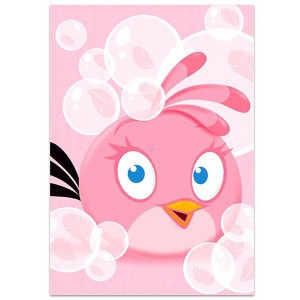 Füzet A5 14-32 Angry Birds rózsaszín 1.o vonalas  311-2680