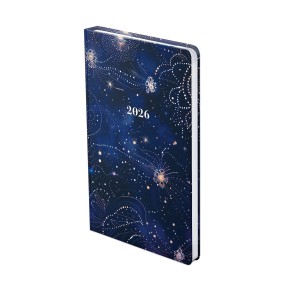 Heti agenda TOPTIMER J018 keskenyített A5 2026 JOY J317 galaxis