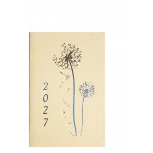 Zsebnapt&aacute;r &aacute;ll&oacute;  SZEKSZ&Aacute;RD 2027  7 napos  LIV vegyes sz&iacute;nekben