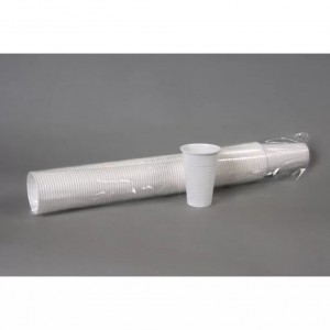 Eldobhat&oacute; poh&aacute;r 3dl PP feh&eacute;r,v&iacute;ztiszta 50dbcsg  V992