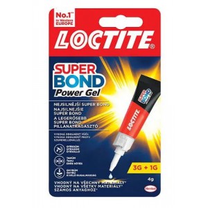 Pillanatragasztó LOCTITE SUPER BOND Power Gel 4g