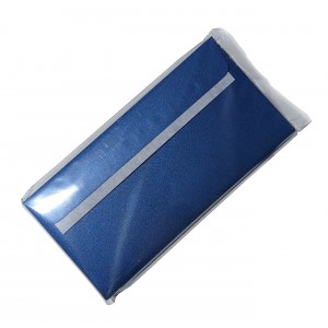 Színes boríték LA4 selyemfényű tinta kékblue steel