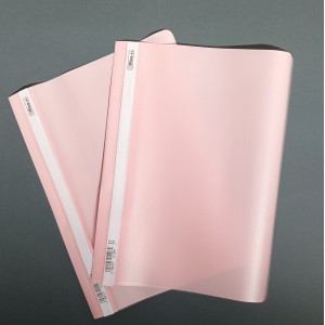 Gyorsfűző OFFICE 21 A4 PVC PASZTELL rózsaszín