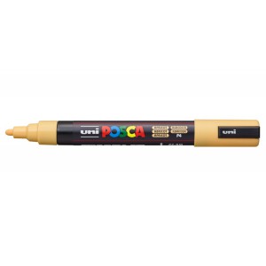 Marker dekor UNI Posca  PC-5M  1,8-2,5mm  barack