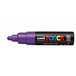 Marker dekor UNI Posca PC-7M  4,5-5,5mm  lila