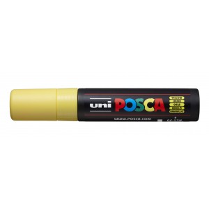 Marker dekor UNI Posca PC-17K   17mm  sárga