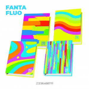 Gyűrűskönyv Blasetti One Color A4 Fantafluo 8126