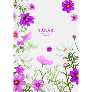 Tan&aacute;ri zsebk&ouml;nyv &Uacute;J KALENDART 202627 f.mint&aacute;s pap&iacute;rbor&iacute;t&oacute; SZELLŐR&Oacute;ZSA