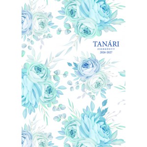 Tan&aacute;ri zsebk&ouml;nyv &Uacute;J KALENDART 202627 f.mint&aacute;s pap&iacute;rbor&iacute;t&oacute; K&Eacute;K VIR&Aacute;G