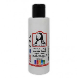 Akrilfesték MONA LISA fehér 70ml